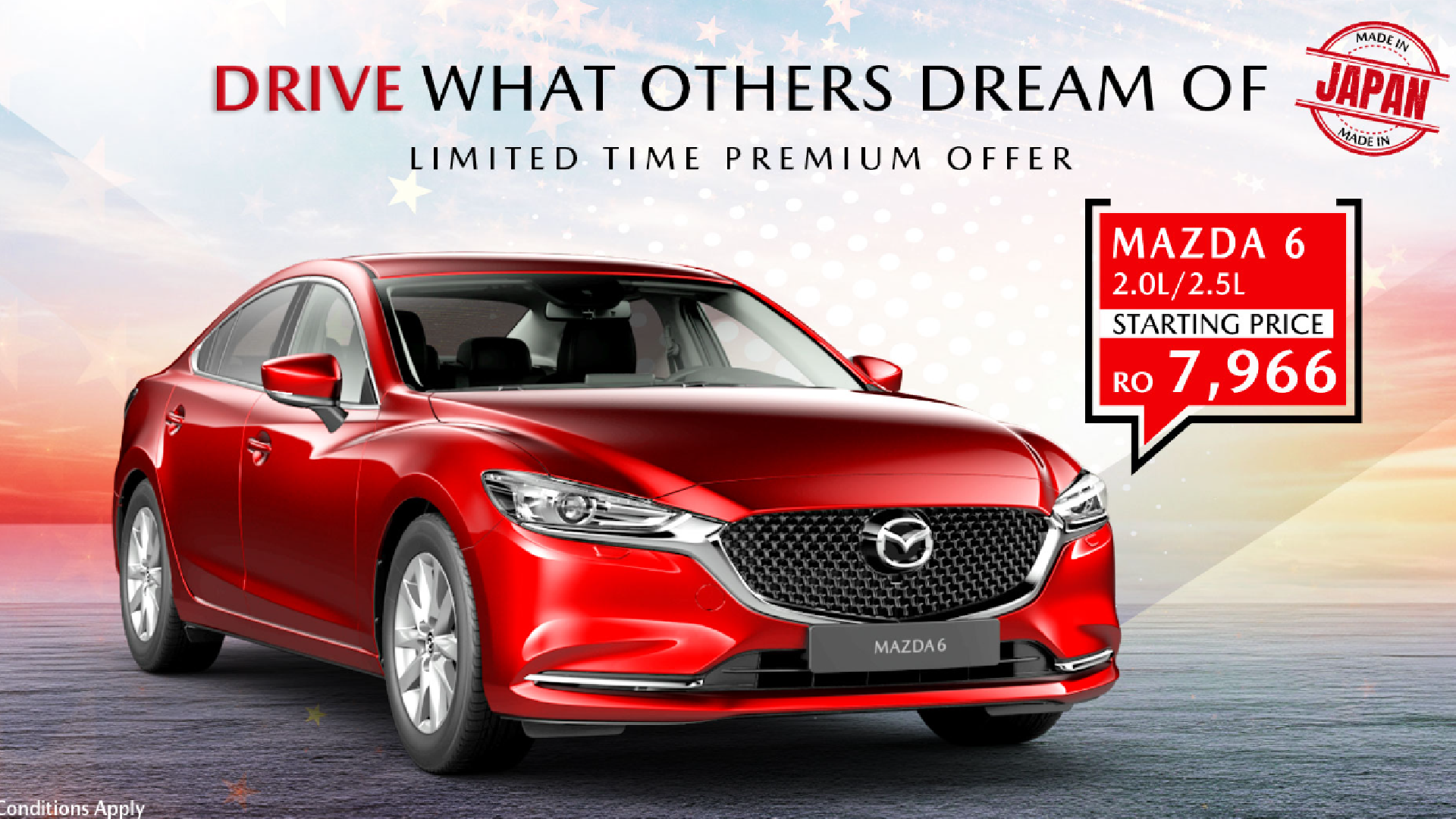 DRIVE WHAT OTHERS DREAM OF - MAZDA 6